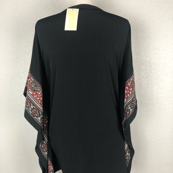 NWT Michael Kors Poncho Style Top Size Medium - Picture 5 of 8